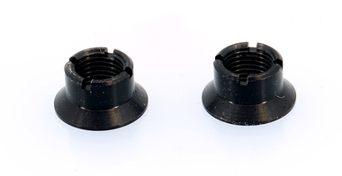 DS 24II- Black nuts for upper switches - Front panel