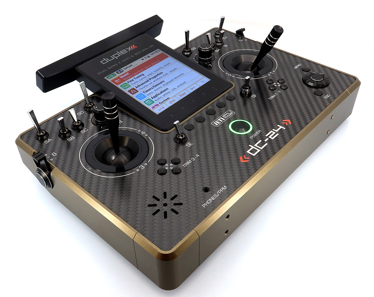 Duplex DC-24 II - Carbon Line Bronze anodized