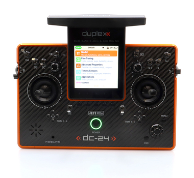 Duplex DC-24 II - Carbon Line Orange anodized