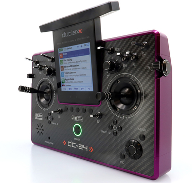 Duplex DC-24 II - Carbon Line Purple anodized