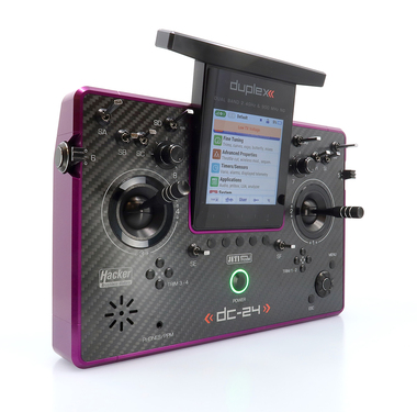 Duplex DC-24 II - Carbon Line Purple anodized