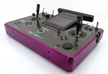 Duplex DC-24 II - Carbon Line Purple anodized
