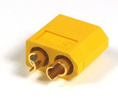 STECKVERBINDER XT60 - WEIBLICH 5 Stück