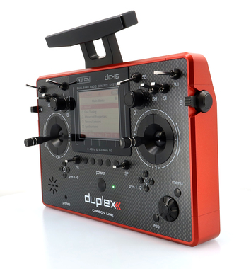 Transmitter Duplex DC-16 II.- Carbon Line RED Lacquered
