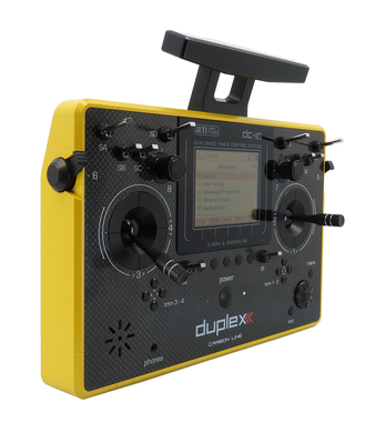 Transmitter Duplex DC-16 II.- Carbon Line Yellow lacquered