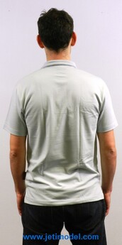 Polo shirt grey M