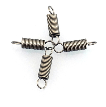 Springs with standard stiffness for metal. the cross. control