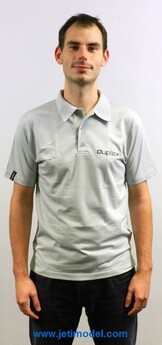 Polo shirt grey L