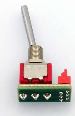 DC- replacement switch 1-Spring-UP 3-position