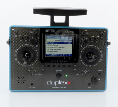 Transmitter Duplex DC-16 II.- Carbon Line Blue lacquered