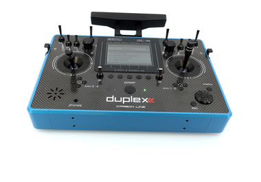 Transmitter Duplex DC-16 II.- Carbon Line Blue lacquered