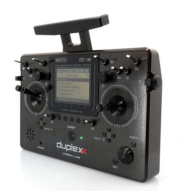 Transmitter Duplex DC-16 II.- Carbon Line Black lacquered