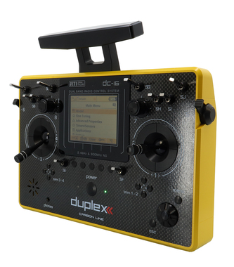 Transmitter Duplex DC-16 II.- Carbon Line Yellow lacquered