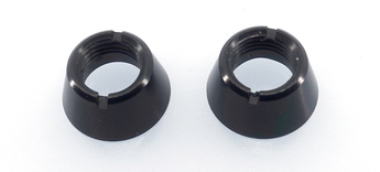 DC-14/16 - Black nuts for upper switches - Front panel DC-14/16 - Black nuts for upper switches - Front panel