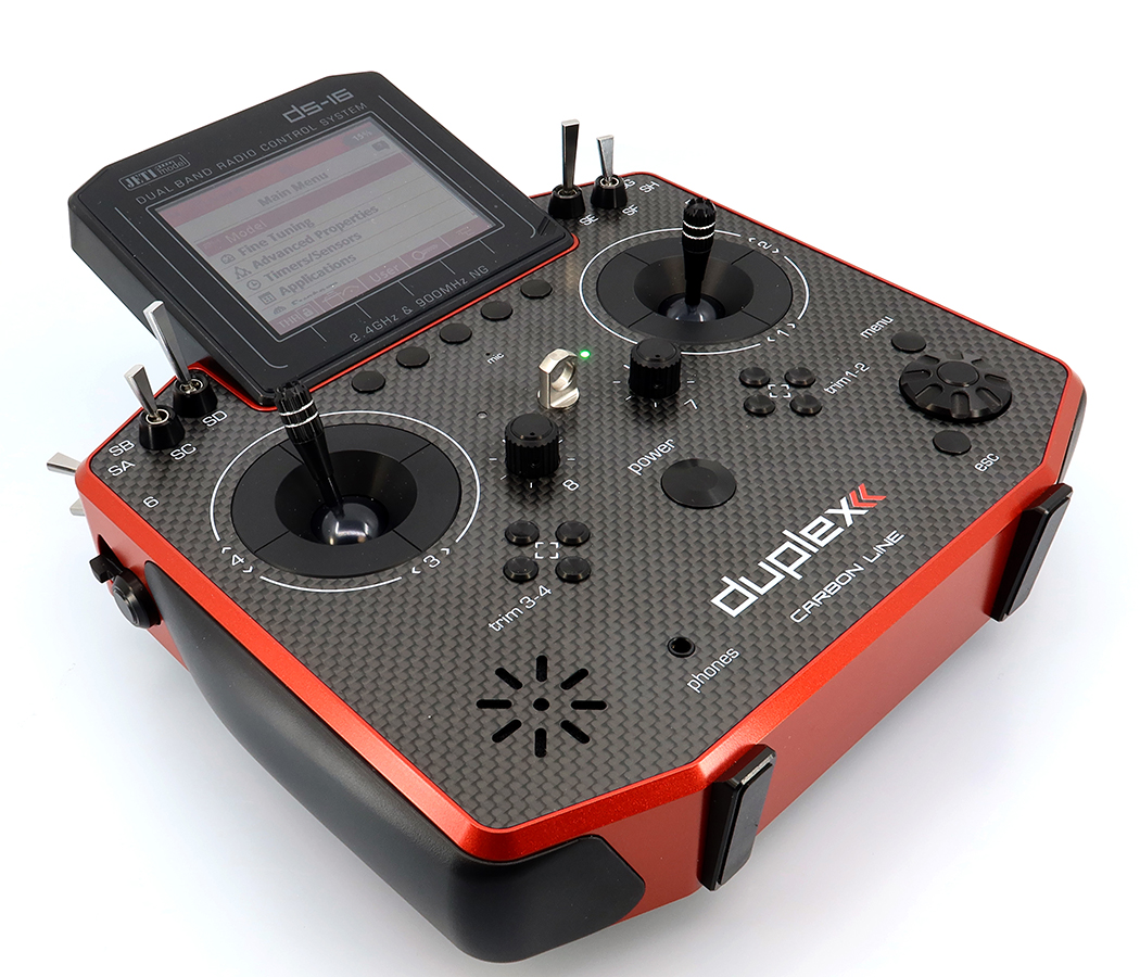 Transmitter Duplex DS16 II.- Carbon Line RED