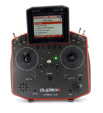 Transmitter Duplex DS16 II.- Carbon Line RED