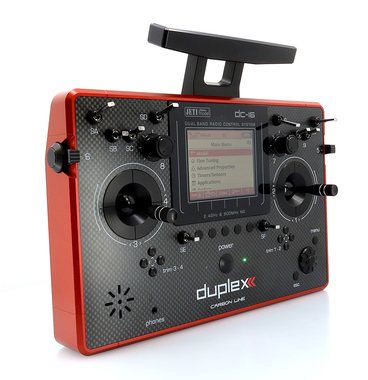 Transmitter Duplex DC-16 II.- Carbon Line RED Lacquered