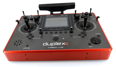 Transmitter Duplex DC-16 II.- Carbon Line RED Lacquered