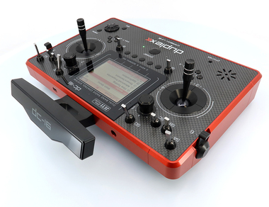 Transmitter Duplex DC-16 II.- Carbon Line RED Lacquered