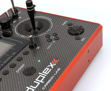 Transmitter Duplex DC-16 II.- Carbon Line RED Lacquered