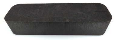Case insert for DSII tray (red/silver)