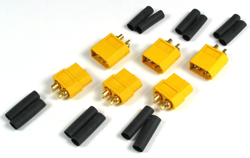 CONNECTOR XT60 - PAIR 3pc