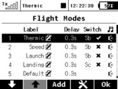 Flight Modes - up to 6