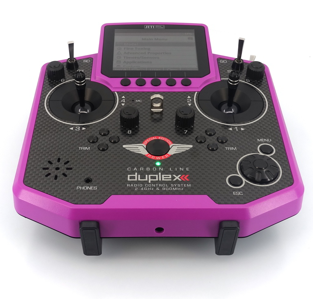 Transmitter DUPLEX DS-12 Carbon Purple Special Edition Hacker