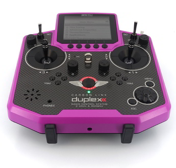 Transmitter DUPLEX DS-12 Carbon Purple Special Edition Hacker Transmitter DUPLEX DS-12 Carbon Purple Special Edition Hacker