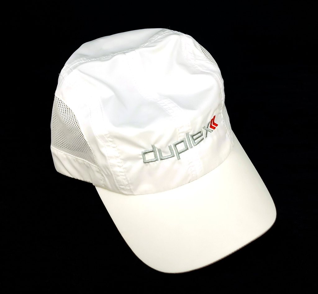 White Duplex 2 cap