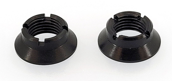 DC 24- Black nuts for upper switches - Front panel DC 24- Black nuts for upper switches - Front panel