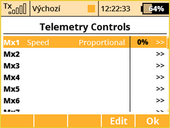 Telemetry Controls up to 16