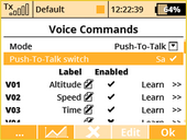 Voice Commands up to 16