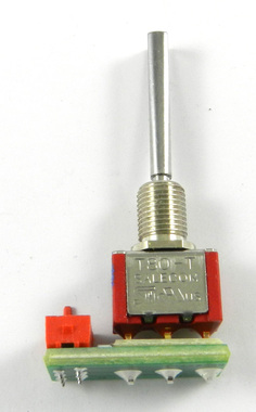 DC- replacement switch Spring-Loaded 3-position