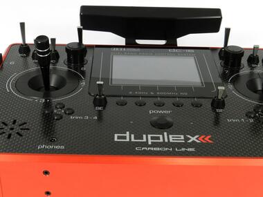 Transmitter Duplex DC-16 II.- Carbon Line RED