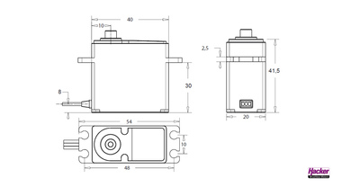 DITEX - Digital Servo Eco Line EL3214S